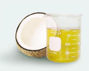 椰子油[由椰子肉（乾）獲得的白色或淡黃色脂肪]