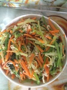 銀魚炒芹菜 銀魚炒芹菜