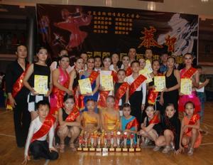 07年寧夏錦標賽獲獎學員合影