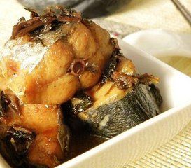 梅乾菜紅燒馬鮫魚 梅乾菜紅燒馬鮫魚