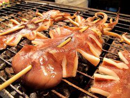 大烤魷魚串 大烤魷魚串