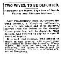 紐約時報1908年報導何東生父是荷蘭人