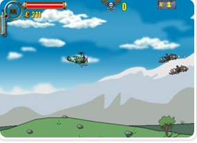 射擊雙層直升機 射擊雙層直升機