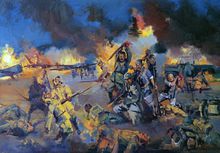 范朝利將軍參加了夜襲陽明堡