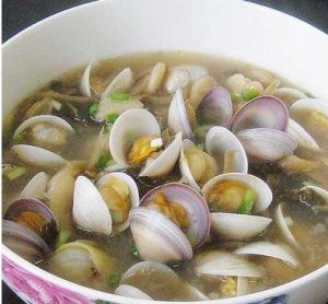 白蛤鹽基豆瓣湯 白蛤鹽基豆瓣湯