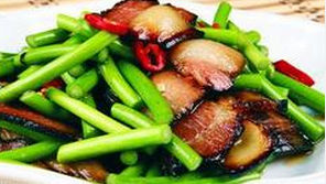 蒜苗香芹野山椒臘肉 蒜苗香芹野山椒臘肉