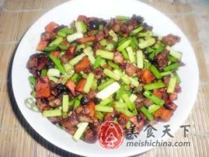 豉香蒜薹 豉香蒜薹