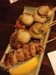 五彩烤乾貝 五彩烤乾貝