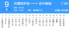 昌吉公交9路 昌吉公交9路