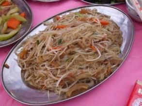 桂花蝦米炒冬粉 桂花蝦米炒冬粉