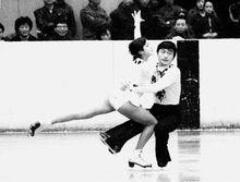 欒波/姚濱在比賽中