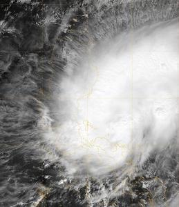 熱帶風暴天秤雲圖