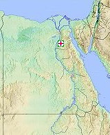 塞加拉（紅十字標記出）