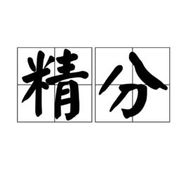 精分[漢語詞語]