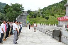 七月，紅軍紀念館遊客如織