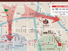 建業桂園四期位置圖