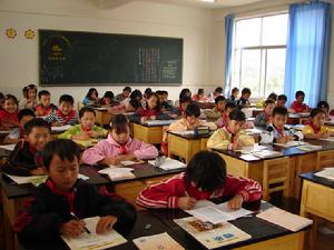 （圖）小學生在上課