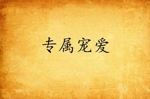 專屬寵愛 專屬寵愛