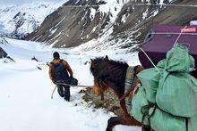 大雪季節的玉麥交通