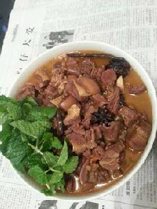 黃燜毛驢肉 黃燜毛驢肉