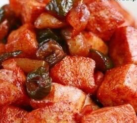 醬菜腐乳汁燒豆腐 醬菜腐乳汁燒豆腐