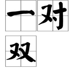一對雙 一對雙