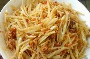 雜胡椒炒土豆絲 雜胡椒炒土豆絲