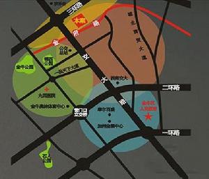 金府旺角交通圖