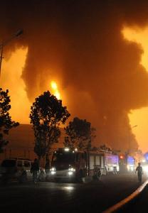 大連輸油管道爆炸事件