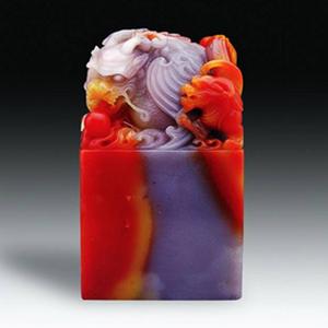 五彩芙蓉石 五彩芙蓉石