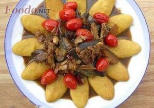 金餅熬茄子 金餅熬茄子