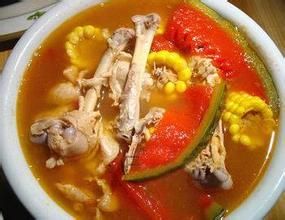 雞腿骨煮一碗西瓜湯 雞腿骨煮一碗西瓜湯