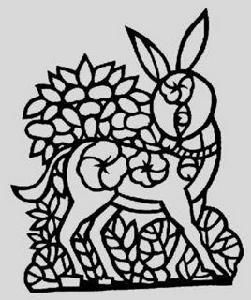 動物剪紙 動物剪紙