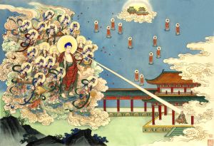 聖眾來迎圖 聖眾來迎圖