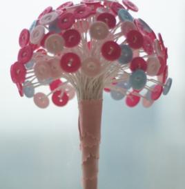 紐扣花 紐扣花