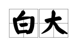 白大 白大