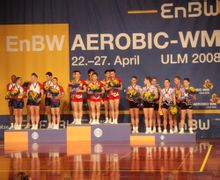 中國健美操六人獲世界冠軍