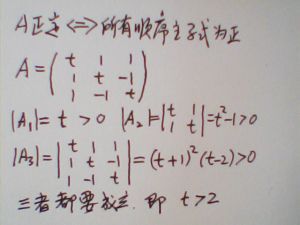 順序主子式 順序主子式