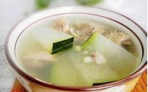 豬腱節瓜鵪鶉湯 豬腱節瓜鵪鶉湯