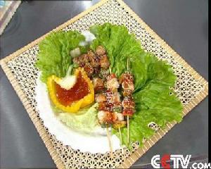 五彩雞肉串 五彩雞肉串