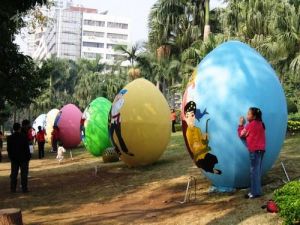 歌圩前期準備的彩蛋