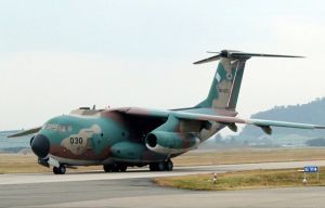 航空自衛隊裝備的C-1型運輸機