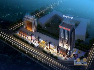 城投百信商務大廈鳥瞰圖