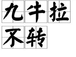 九牛拉不轉 九牛拉不轉