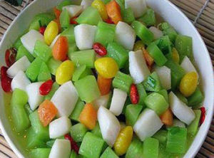 青筍魚丁 青筍魚丁