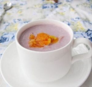 紫薯奶香木瓜羹 紫薯奶香木瓜羹