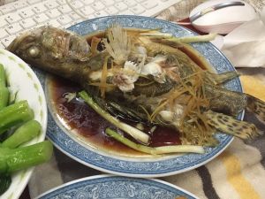 清蒸魚段鴨蛋 清蒸魚段鴨蛋