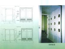 單人風淋室內部構造