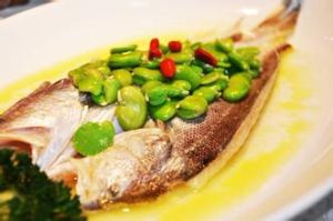 豆瓣燒大黃魚 豆瓣燒大黃魚