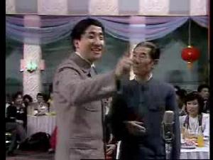 （圖）李文華曾與姜昆(左)表演相聲